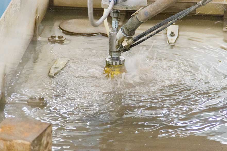 CNC waterjet