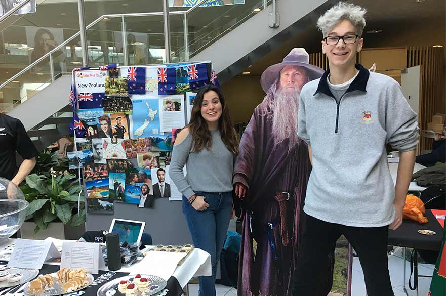 Global Week NZ cultural stall