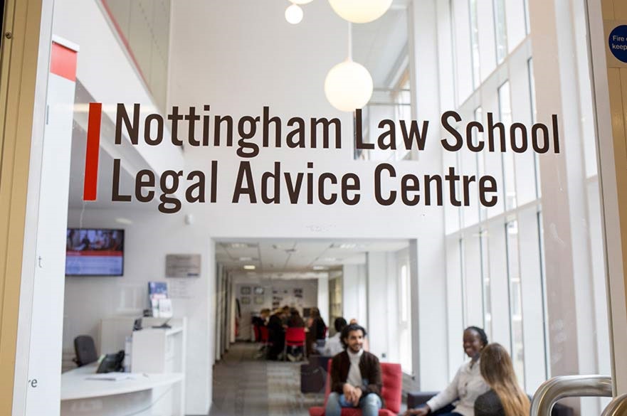 Nottingham Trent University legal advice