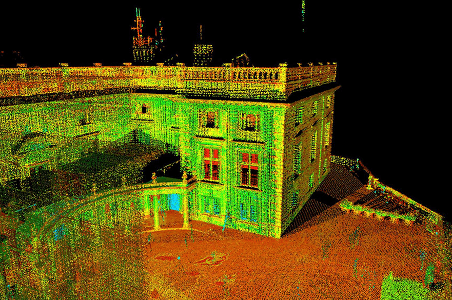 Nottingham Castle scan