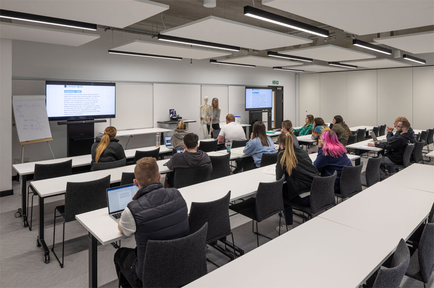Health and Allied Professions Centre teaching room