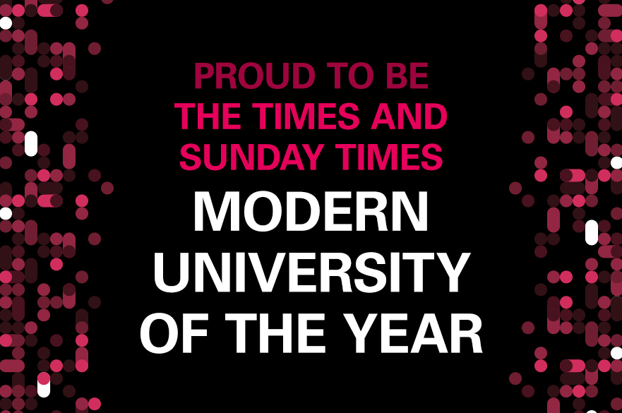 The Times and The Sunday Times Modern University of the Year 2023 logo