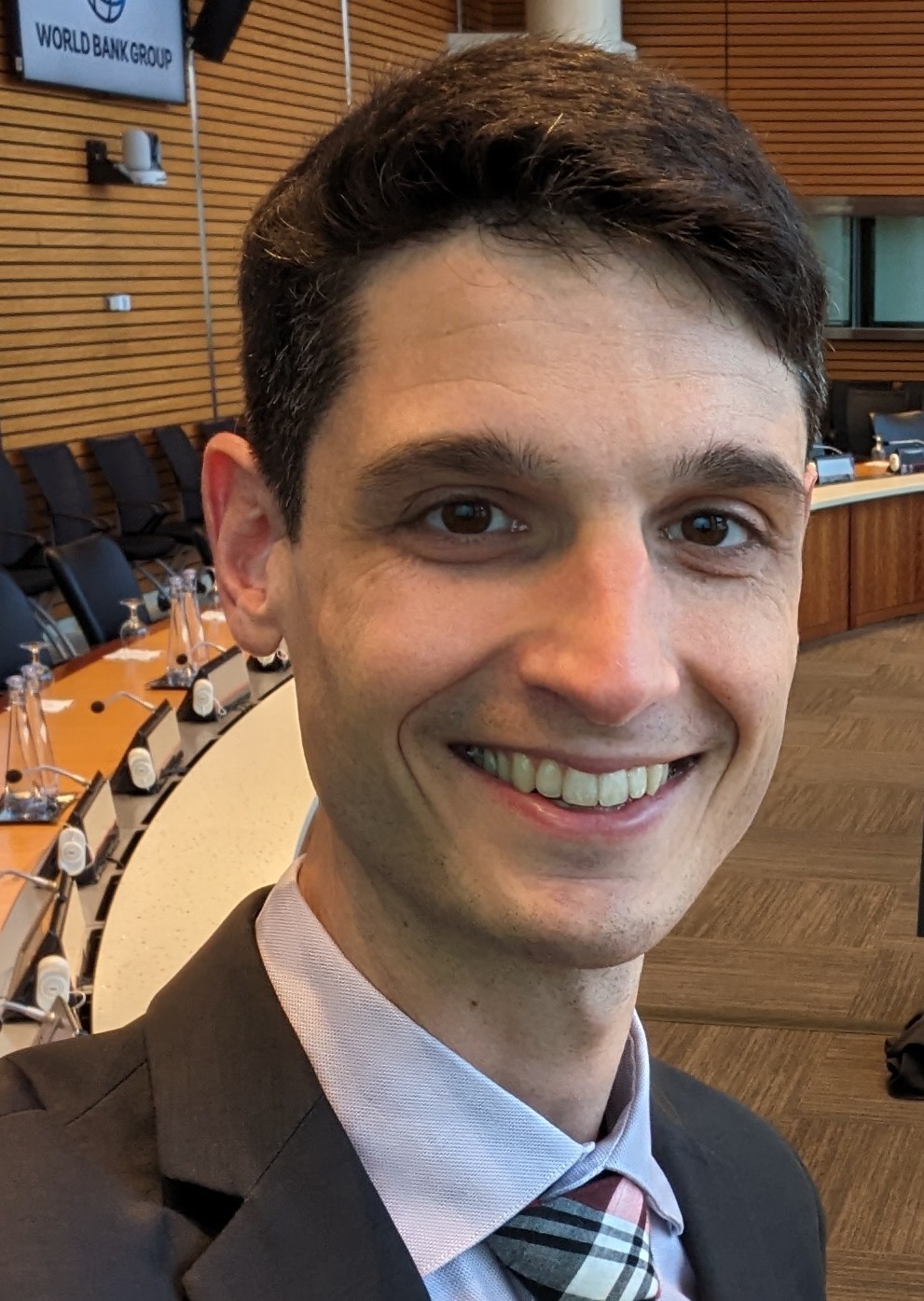 Man in suit smiling