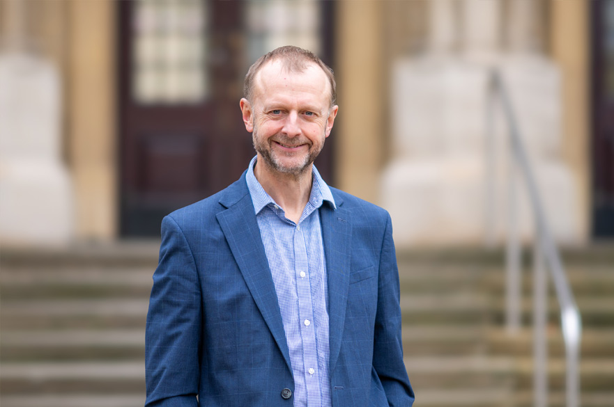 NTU's President and Vice-Chancellor, Dave Petley