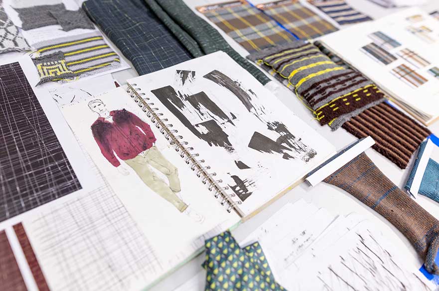 Some of the students' live project work