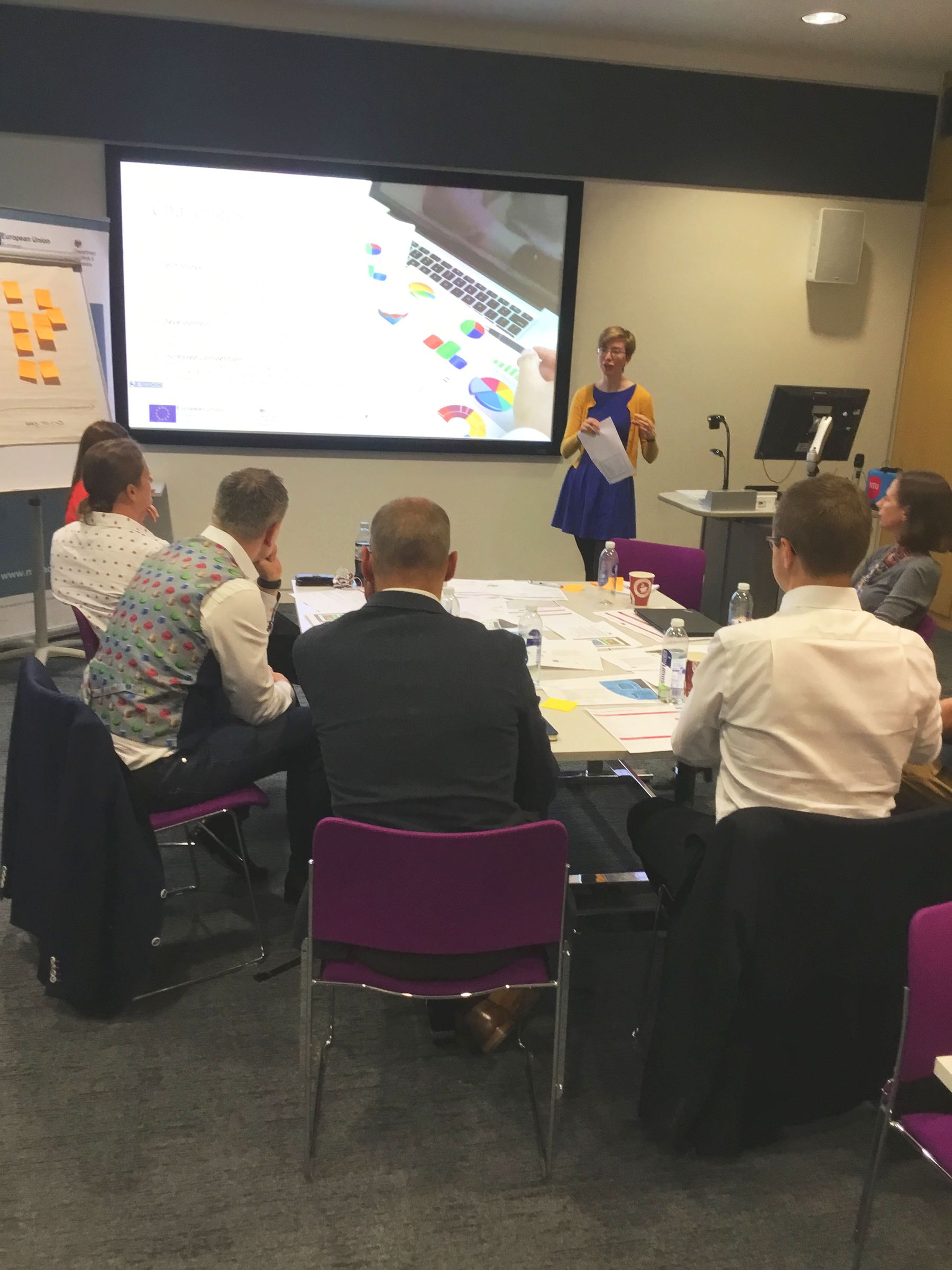 Gradconsult presenting at the workshop