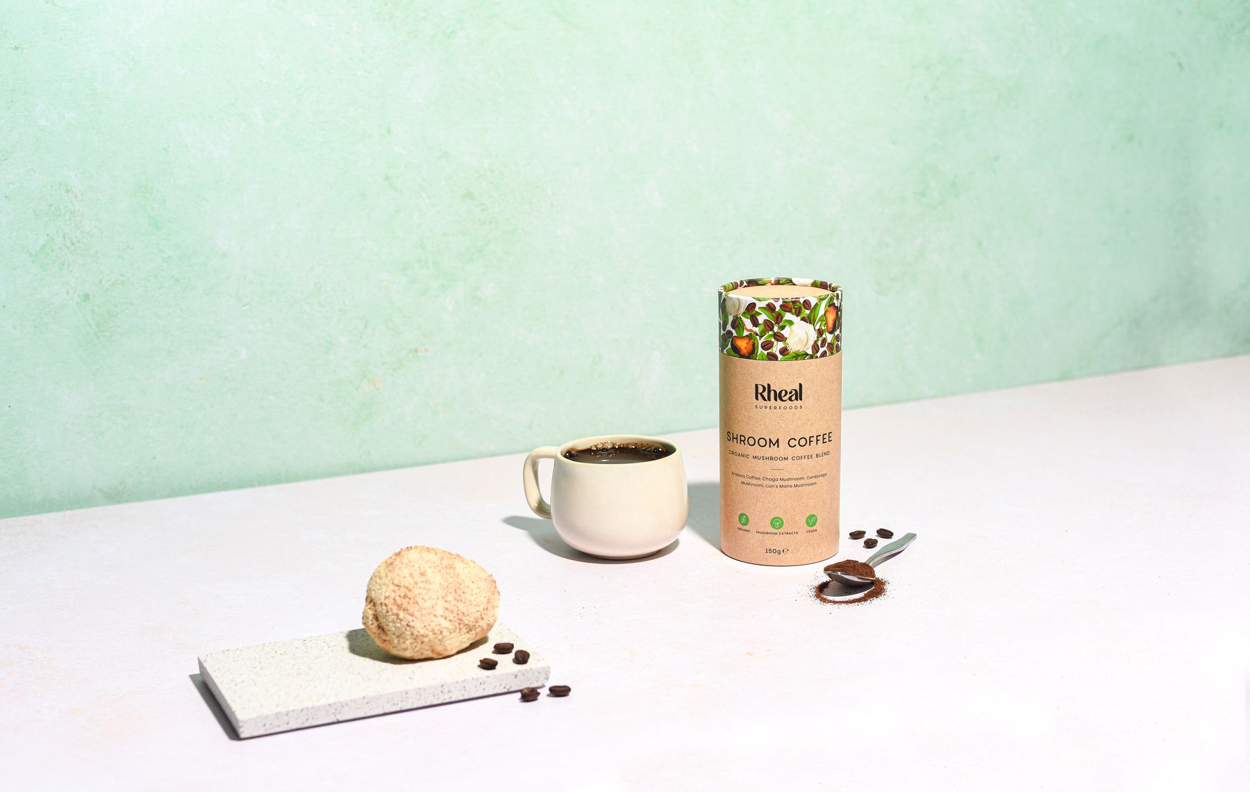 Mushroom coffee product