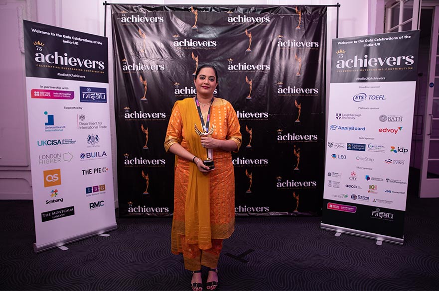 Gaggan Sabherwal at the India UK Achievers Honours ceremony