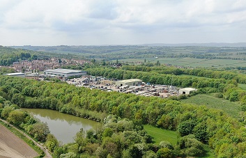 Ariel view of Bolsover
