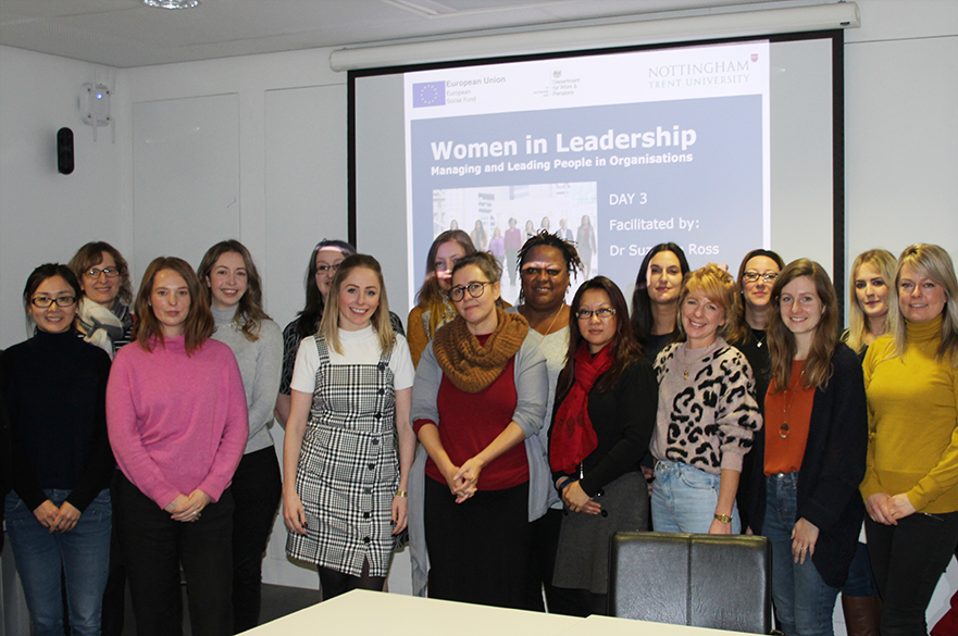 Women in Leadership course group photo delivered in Tuesday 3 December 2019