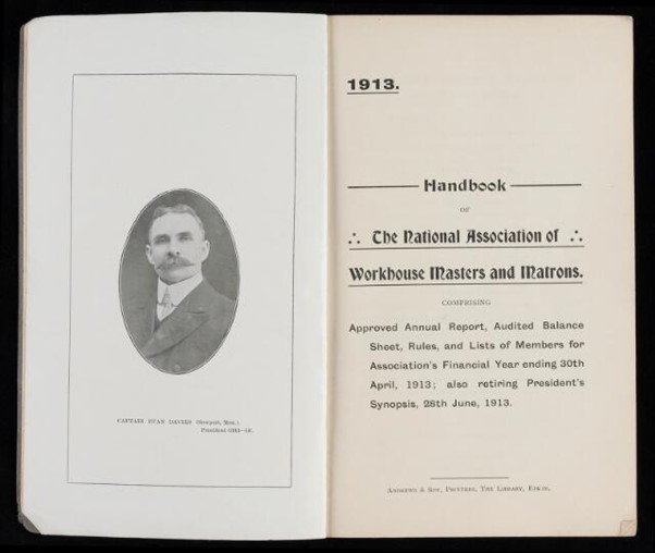 1913 National Association of Workhouse Masters and Patrons Handbook