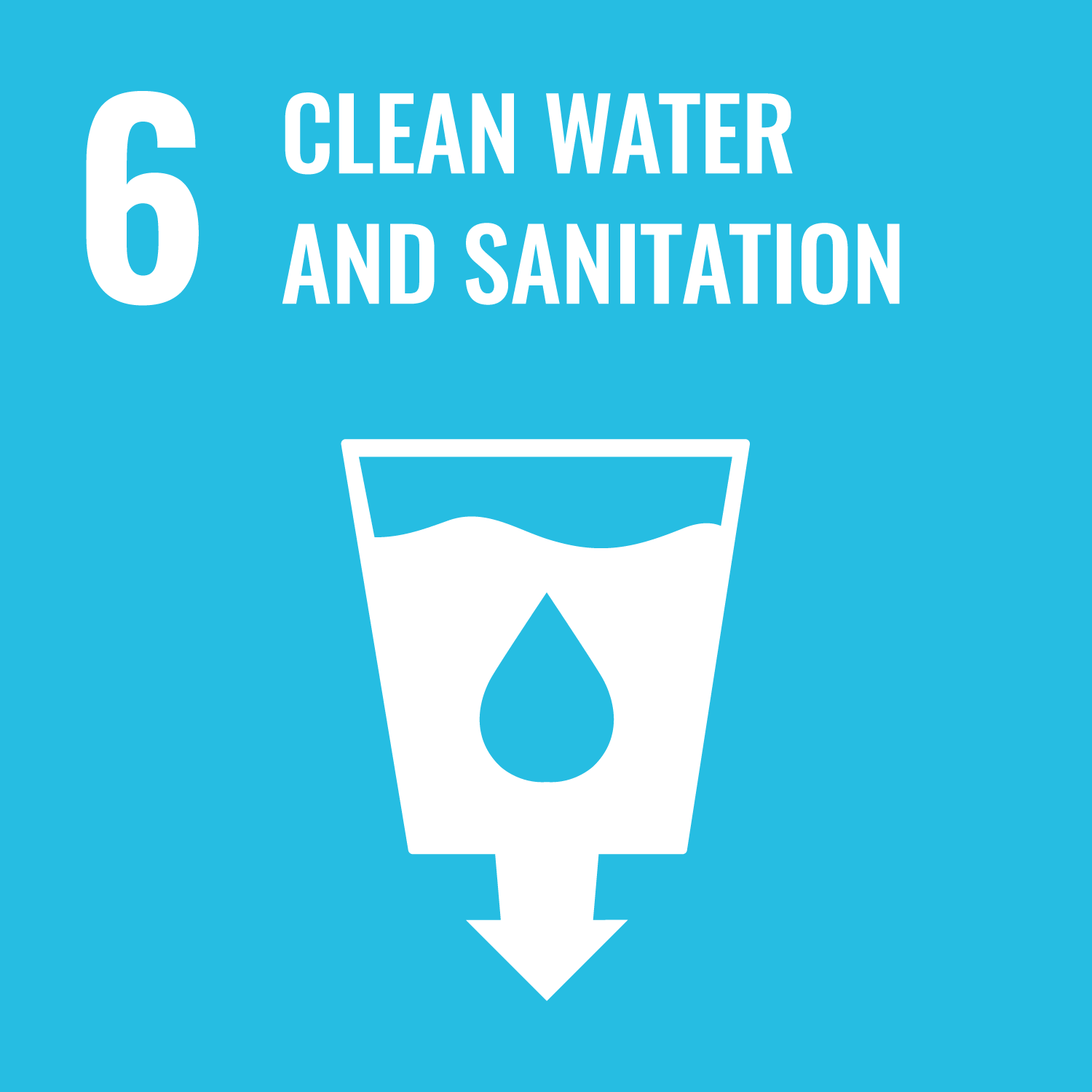 6 - Clean Water and Sanitation Badge
