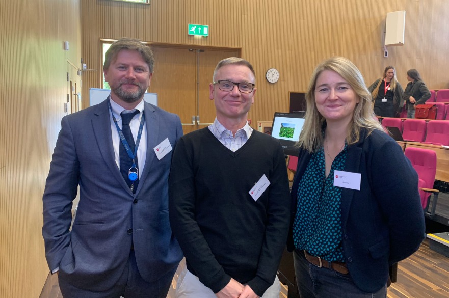 Dr Stephen Harrison, Professor Andrew Hirst and Dr Ruth Little