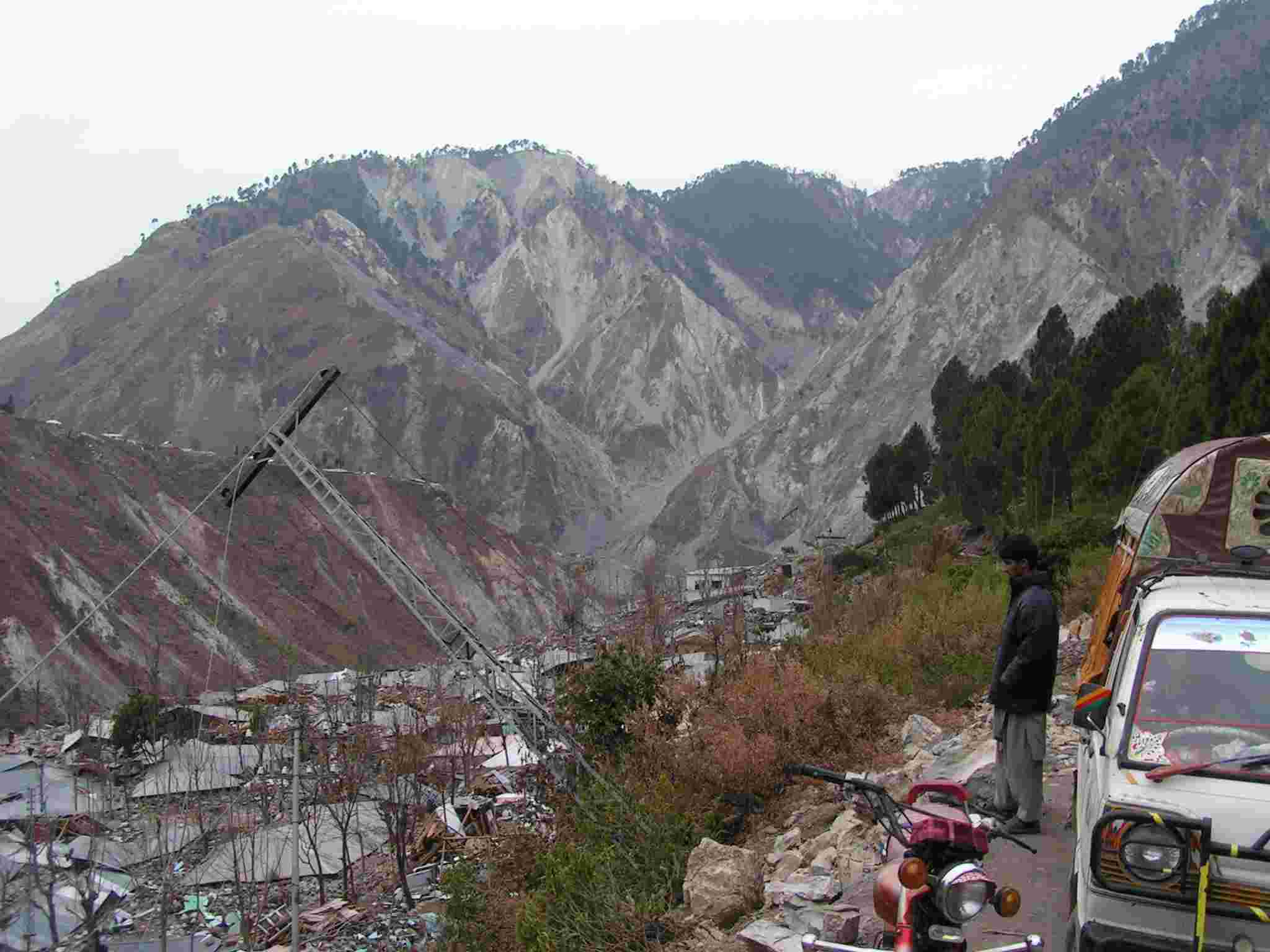 Landslide in Pakistan