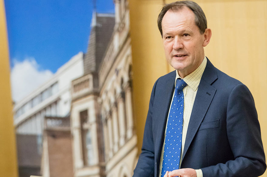 Simon Walker speaking