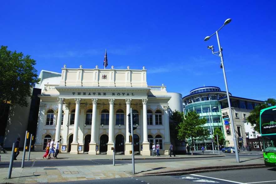 Exterior of the Theatre Royal