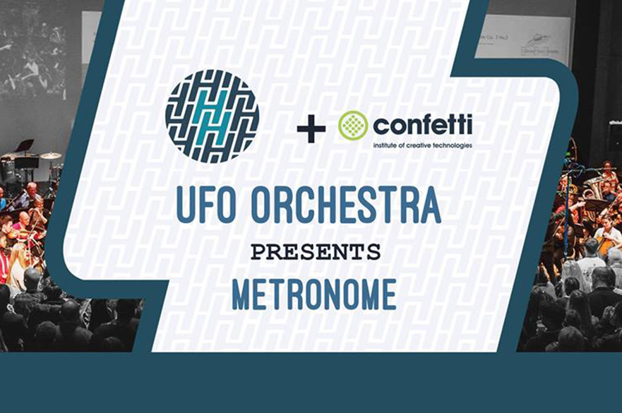 Hockley Hustle and Confetti presents the UFO Orchestra.
