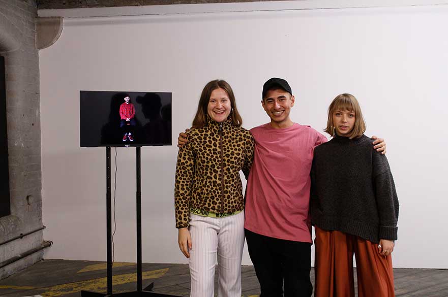 Katie Bishop, Agil Abdullayev and Athanasia Papathanasiou at One Thoresby Street