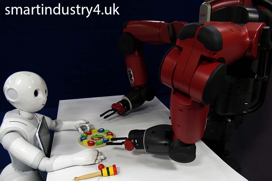 robotics demonstration with smart industry workshop url
