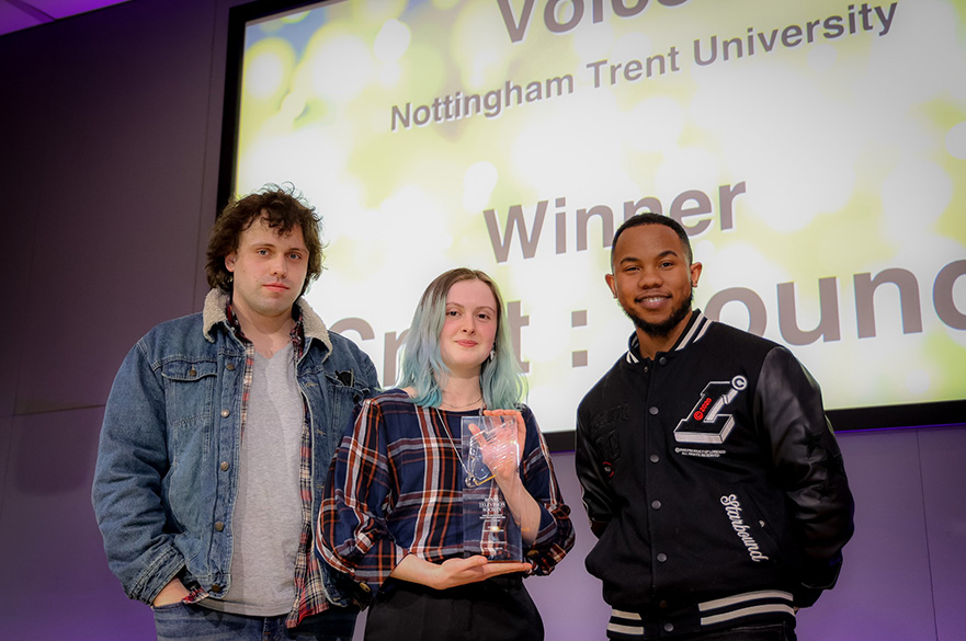 Filmmaking and Animation graduates celebrated at the Royal Television Society Midlands Student Awards 2024