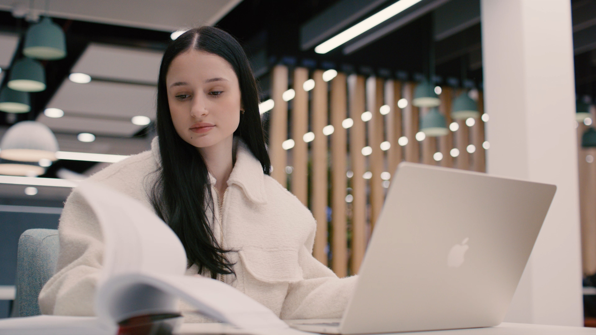 Women working on a laptop