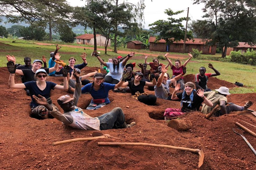 Volunteers in Uganda