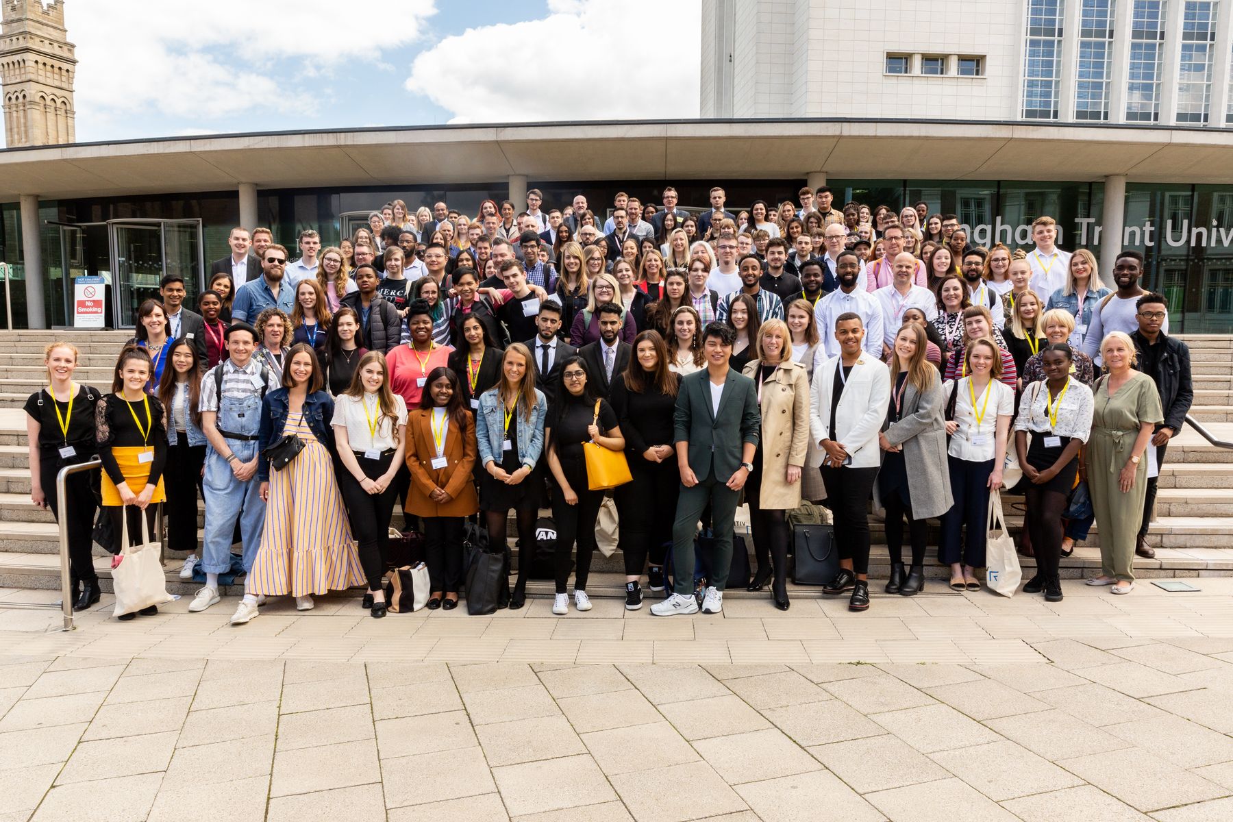 Students celebrate their success at Grads4Nottm 2019