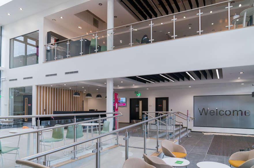 Our spaces are bright and modern with plenty of communal areas