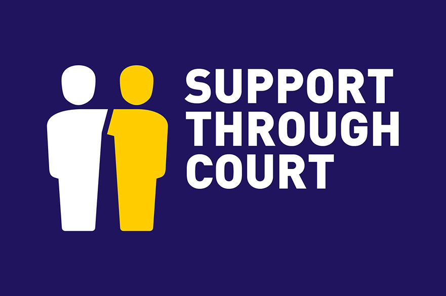 Support Through Court Logo