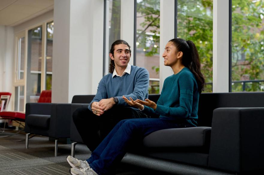 Law students chatting
