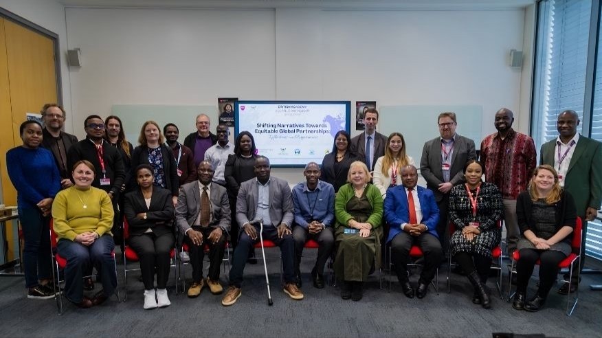 A group picture of grant holders and participants at the BA Workshop