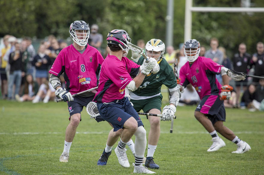 Men's lacrosse players