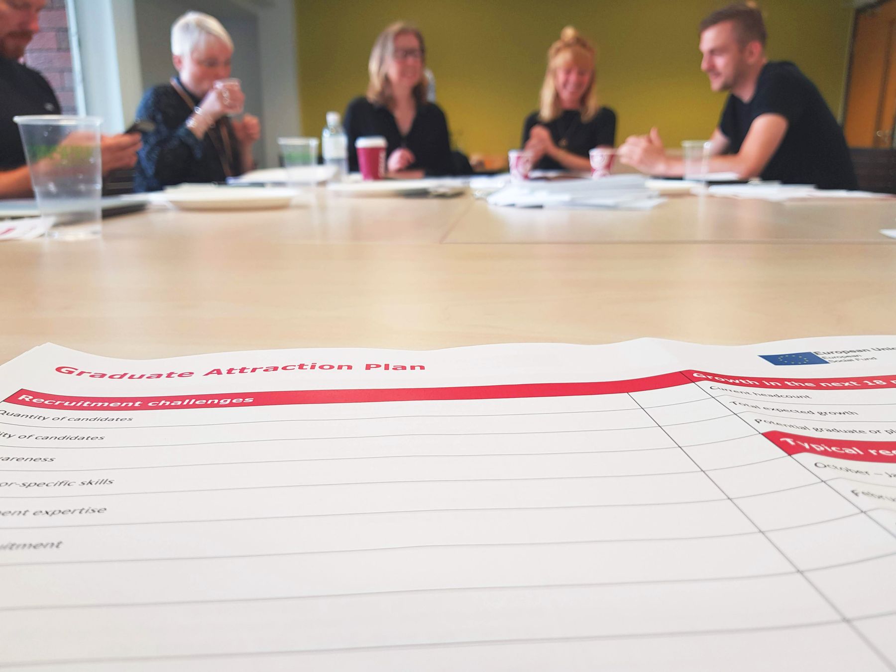 A graduate attraction plan completed by local creative businesses
