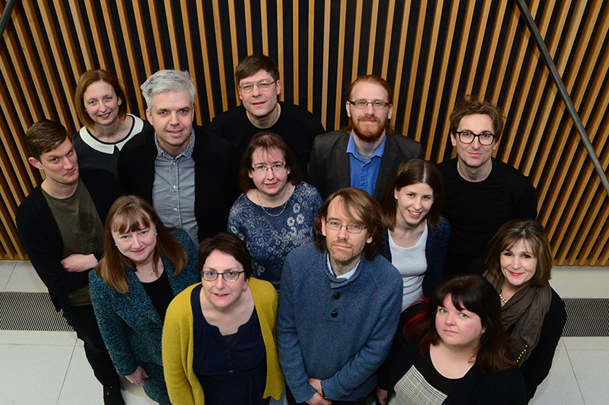 NTU library learning and teaching team photograph