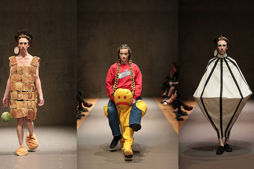 Bruce Asbestos catwalk designs