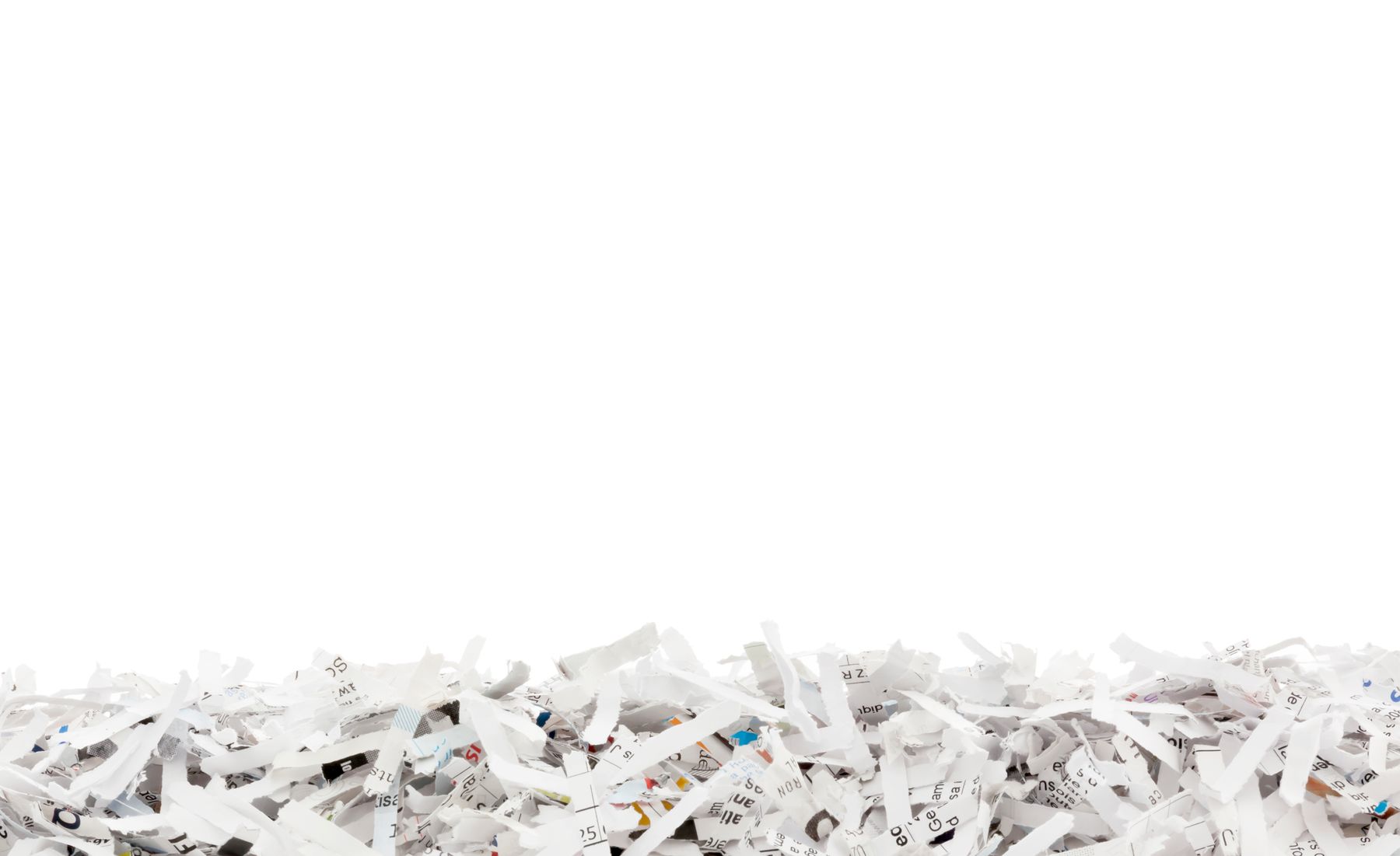 Shredded paper