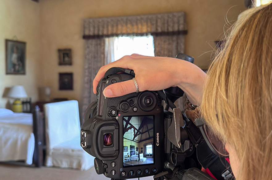 Using perspective control lens in one of the bedrooms