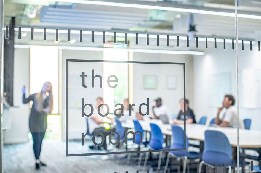 People in board room