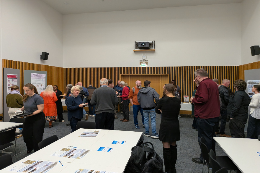 Image of People Networking in Boardroom