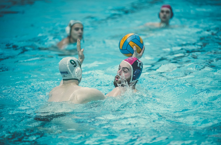 NTU Water Polo Varsity in action.