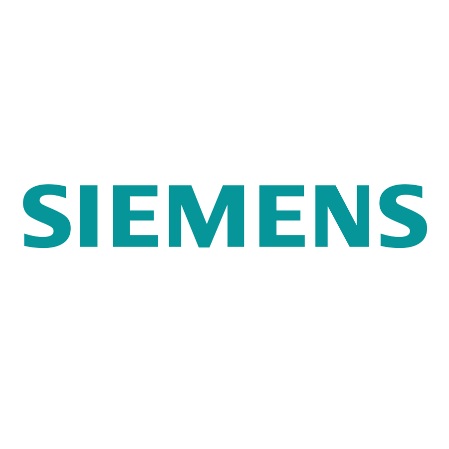 The official logo for Siemens