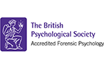 BPS Accredited Forensic Psychology logo