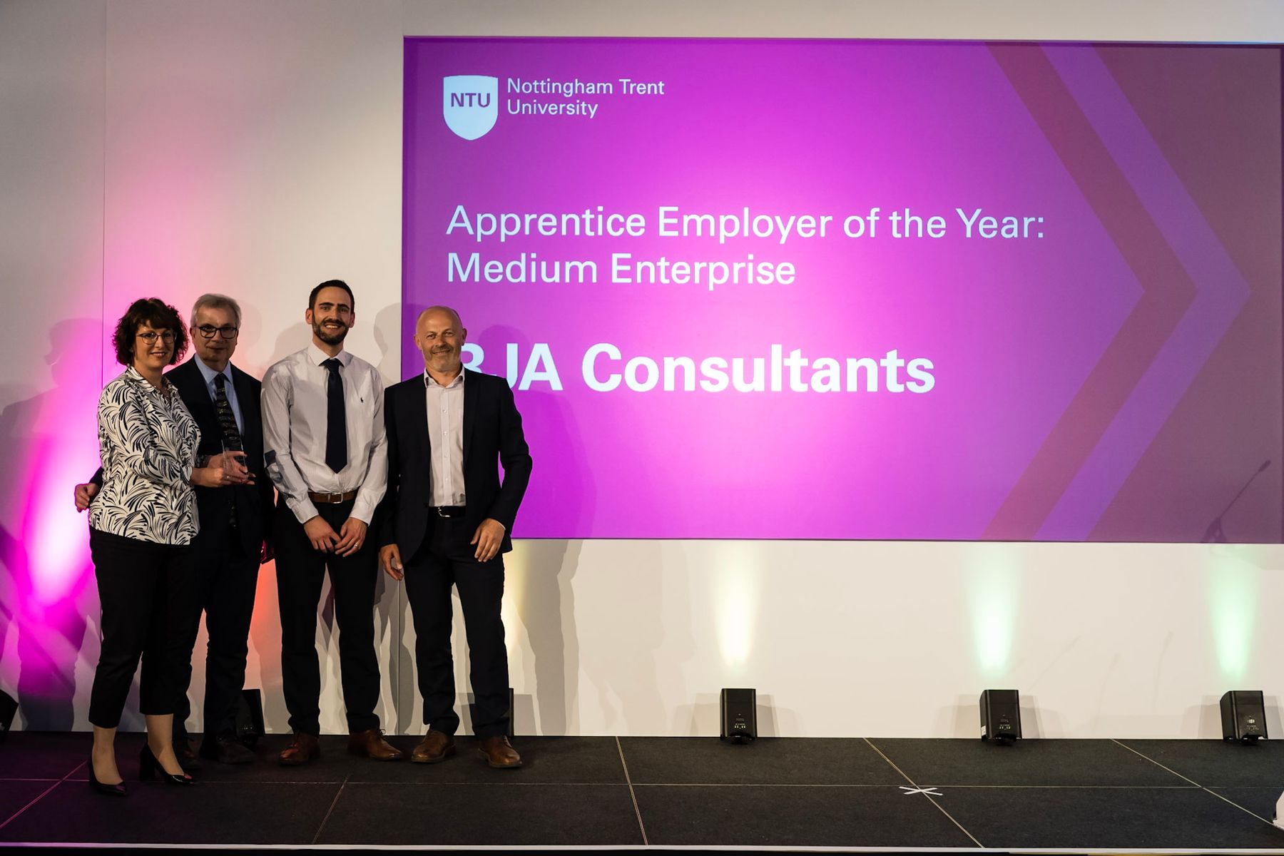 RJA consultants get NTU Apprenticeship award