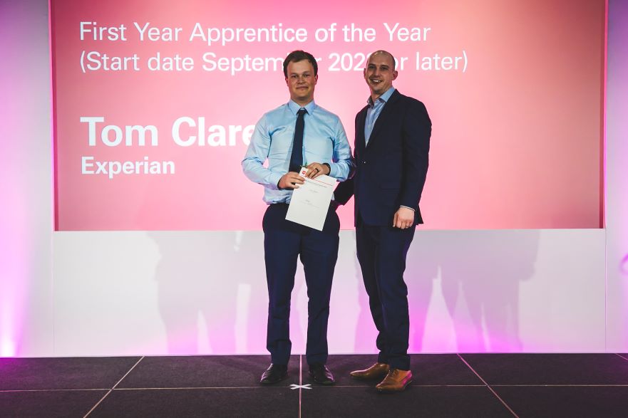 Tom Clare receives award