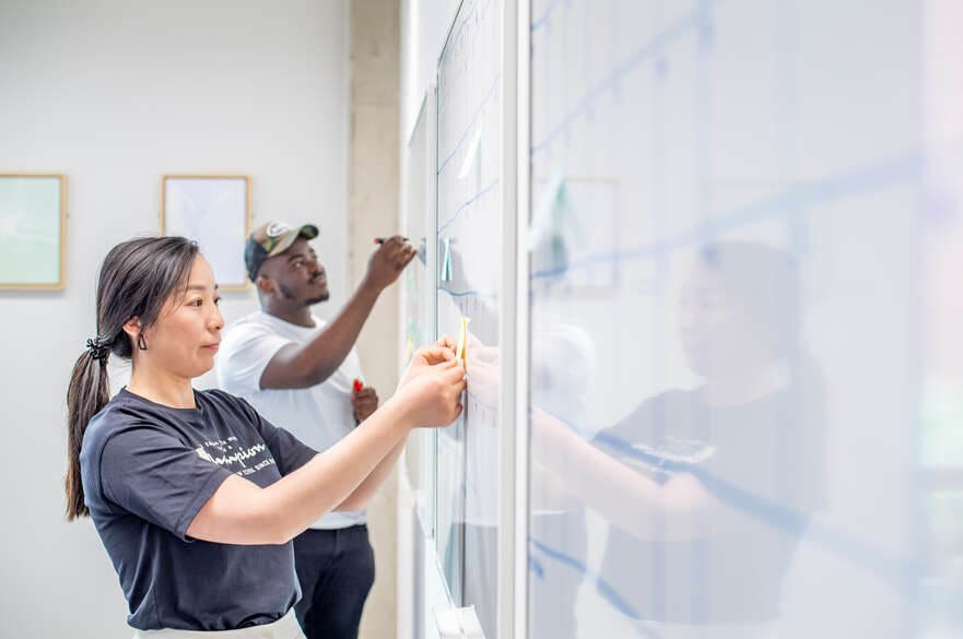 Ideas on whiteboard