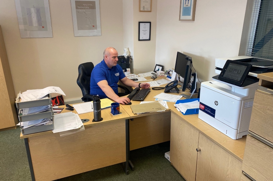 Rob Gavin from Aluminium Bending Specialists