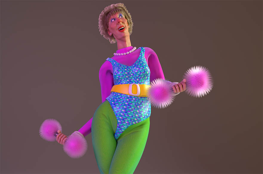 Work by 3rd Year BA (Hons) Animation student, Greta Levickyte. 