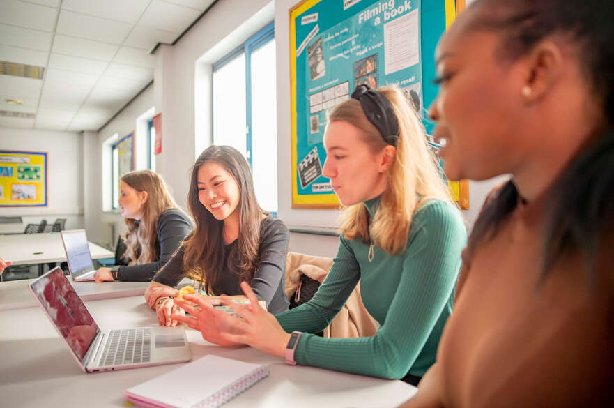 Students in a seminar