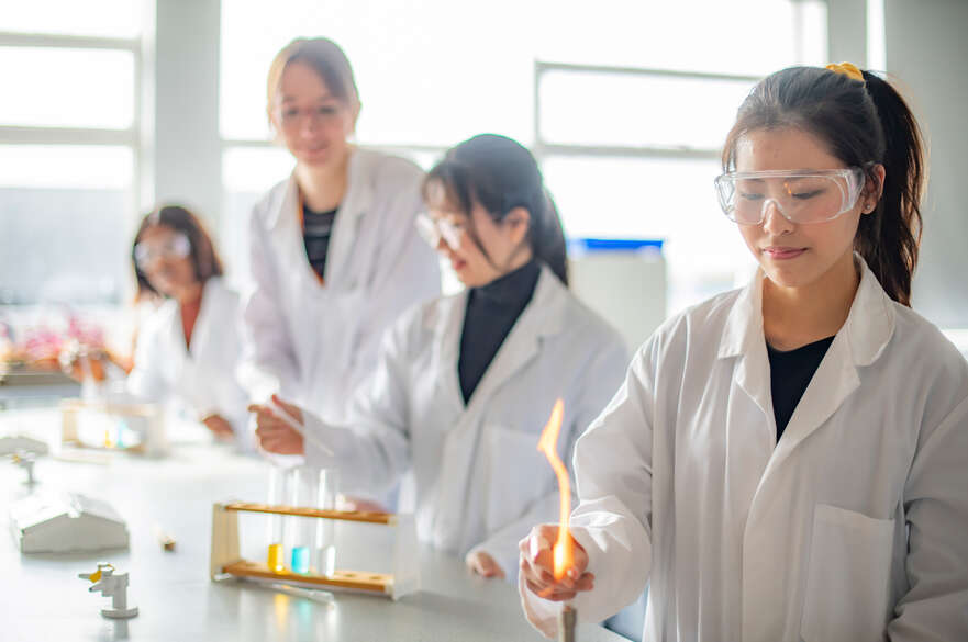 Physics students
