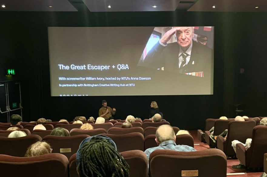 Screening of The Great Escaper, screenplay by William Ivory